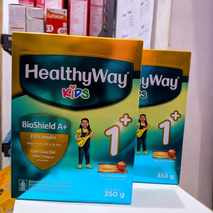 Gambar Promo HealthyWay Kids 1+ 350 g Madu Exp: Oktober 2025 - 2dus 350g dari Perdana99 undefined Tokopedia