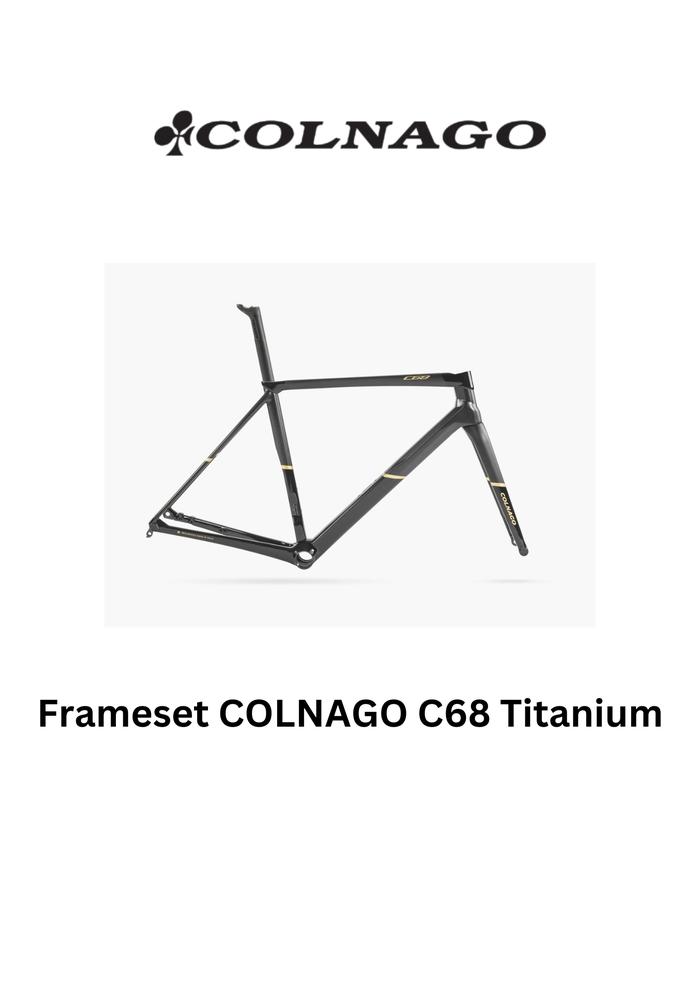 Gambar Frameset COLNAGO C68 45s Titanium dari TernakRoadBike undefined Tokopedia