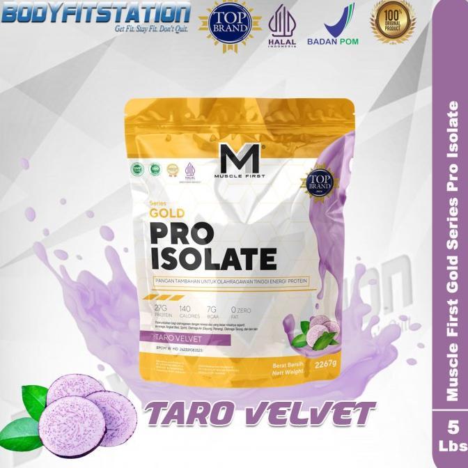 Gambar Muscle First Gold Pro Isolate 5 Lbs / M1 Protein Suplemen Susu Whey - Taro Velvet, Shaker dari kapalsel undefined Tokopedia