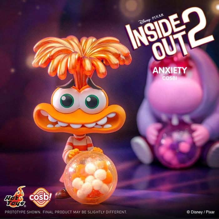 Gambar Hot Toys Inside Out 2 Cosbi Cosbaby Blind Box Figure Blindbox - Anxiety dari AuRoX WeBull undefined Tokopedia