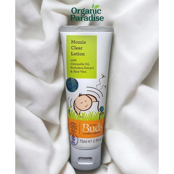 Gambar [BEST QUALITY] ORGANIC BUDS MOZZIE CLEAR LOTION & SPRAY/LOTION & SPRAY ANTI NYAMUK - 75 ML dari Nusa Karsa Official undefined Tokopedia