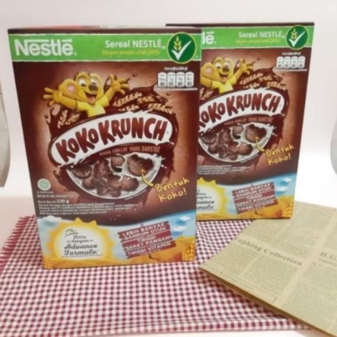 Gambar FaQ Koko Krunch Nestle Sereal Box Gandum Cokelat 330gr Promo Termurah - 330gr dari katy658 undefined Tokopedia