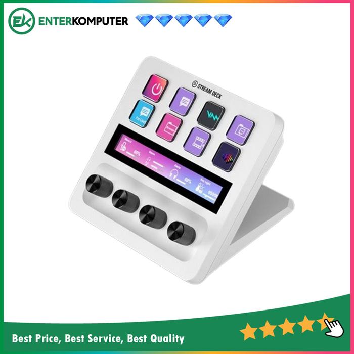 Gambar Elgato Stream Deck + White dari Enter Komputer Official undefined Tokopedia