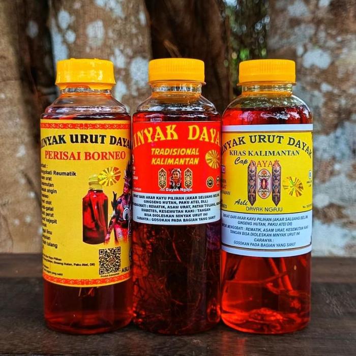 Gambar HEMAT Paket 3 Botol Minyak Urut Dayak Asli Termurah Ready Terbaik dari Harvard48 undefined Tokopedia