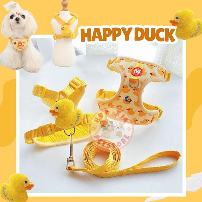 Jual Harness Kucing Anjing Tali Tuntun/ Pet Harness Set with