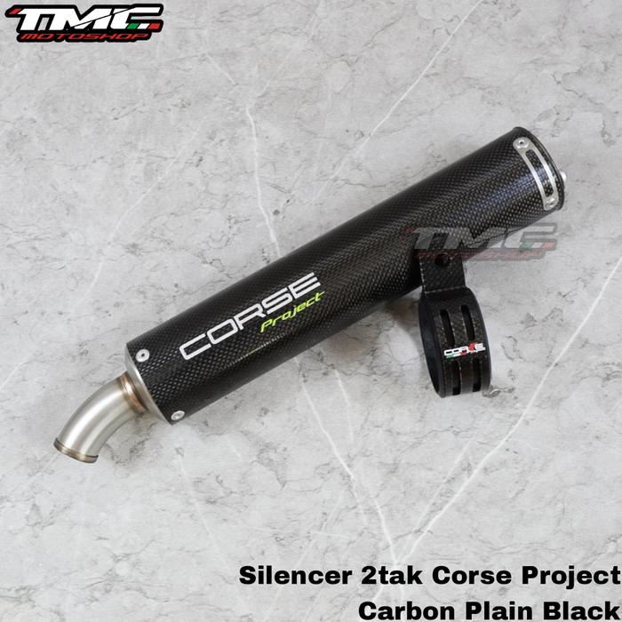 Gambar Knalpot Corse Project RX King RxKing - Carbon Plain dari TMC Motoshop undefined Tokopedia