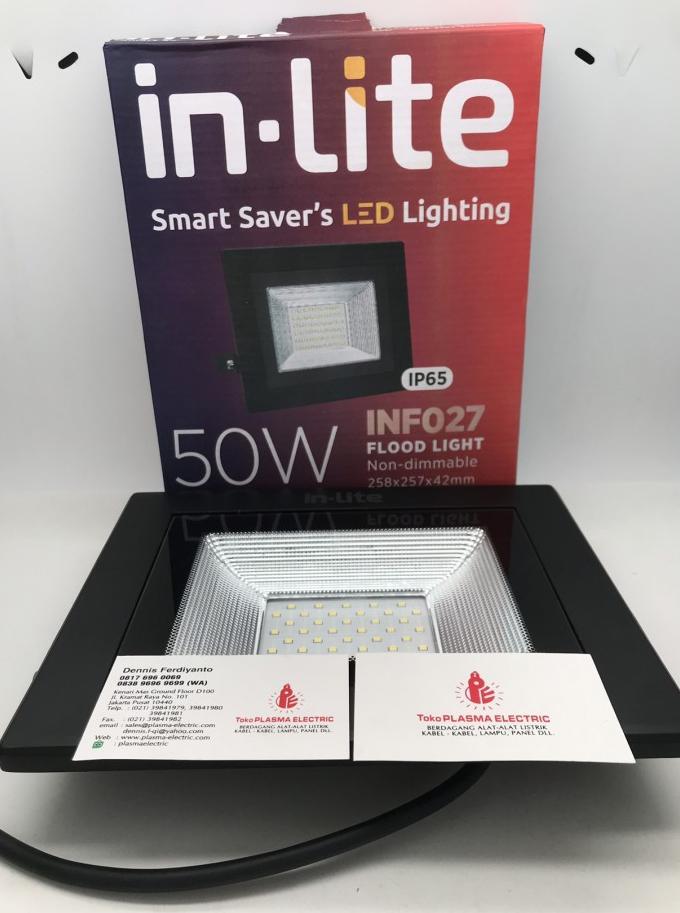 Gambar LAMPU SOROT 50W 50 W 50WATT 50 WATT INLITE IN-LITE INSF027 FOR SALE - Putih dari BLUE LAMP undefined Tokopedia