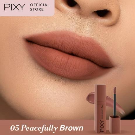 Gambar Pixy Mousse Moments 4g Lip Cream Lipstik Bibir Matte Ombre - 05PeacefullyBro dari Gatsby Murah undefined Tokopedia