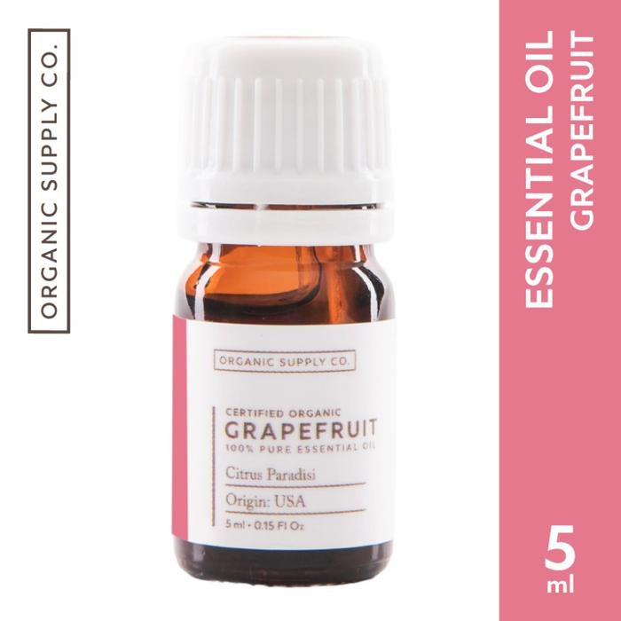 Gambar Grapefruit Essential Oil 5 ml - Organic Supply Co - 5 ml dari Naturalis Organic undefined Tokopedia
