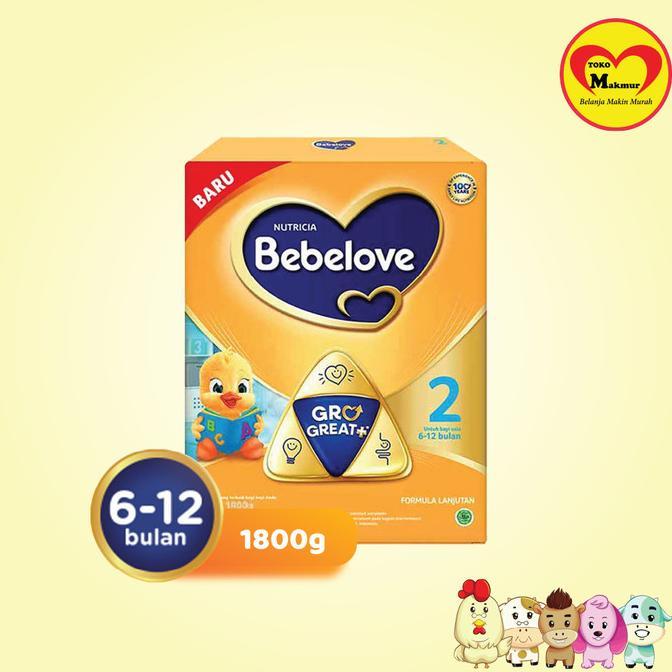 Gambar Best Seller Bebelove 2 HiQEQ 1800 g - Susu Formula Bayi Bubuk (6-12 Bln) dari irmastore12. undefined Tokopedia