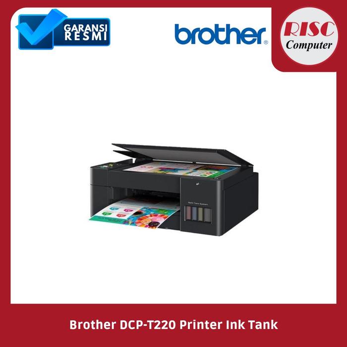 Gambar Brother DCP-T220 DCP-T420W DCP-T426W DCP-T520W Printer Ink Tank Multifunction Print Scan Copy Wifi - DCP-T220, Ink Ori dari Risc Computer undefined Tokopedia