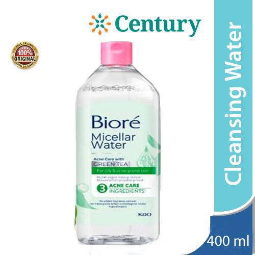 Gambar Biore Micellar Water Acne Care Green Tea 400ml / Pembersih Wajah / Make Up Remover / Cleansing Water dari Apotik Century undefined Tokopedia