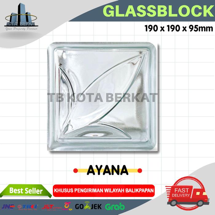 Gambar GLASS BLOCK MULIA AYANA BENING dari TB KOTA BERKAT undefined Tokopedia