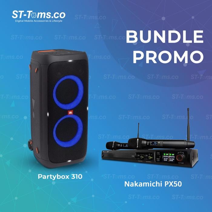 Gambar JBL Partybox 310 Speaker Portable - With PX50 dari ST-Toms.co undefined Tokopedia