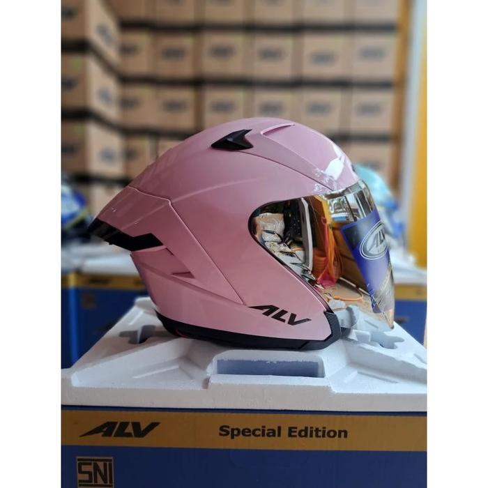 Gambar HELM ALV ULTRON PRO SOLID SERIES ORIGINAL - pink, XL dari VIRGO HELM undefined Tokopedia