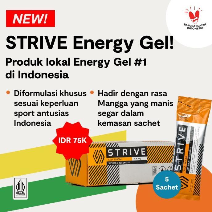 Gambar FaH STRIVE-Paket Latihan Mingguan #2(Energy Gel + Bite Size +Protein Bar) dari effendi750 undefined Tokopedia