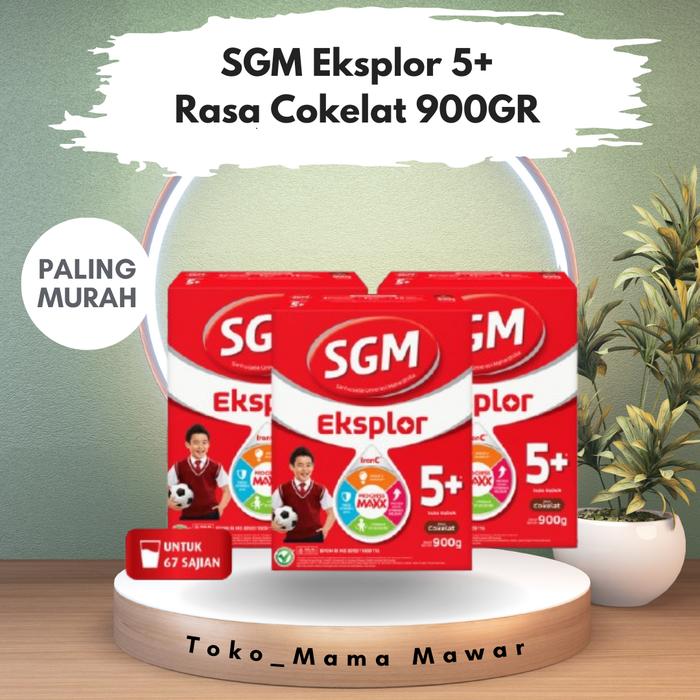 Gambar Paling Murah SGM Eksplor 5+ dengan IronC Susu Bubuk Rasa Cokelat 900GR dari BerkahMurah88 undefined Tokopedia