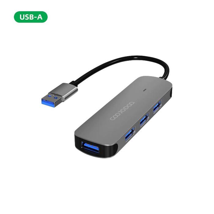 Gambar GOOJODOQ Premium 4-in-1 USB Type A / Type C USB 3.0 Hub for Mobile Phone PC - USB Type-A dari Goojodoq Professionals undefined Tokopedia