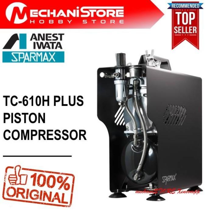 Gambar SPARMAX TC-610H Plus Compressor  - Kompresor Airbrush Model Kit Military Tank Pesawat dari Xencomp88 undefined Tokopedia