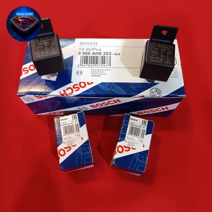 Gambar RELAY BOSCH 24V KAKI 5 AHO 253 dari SUMBER KARUNIA JKT undefined Tokopedia