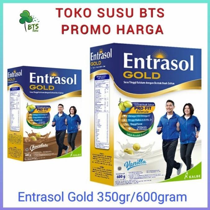 Gambar Best Seller ENTRASOL GOLD 600GR COKLAT VANILA - Vanila 580 gram, Pack Ekonomis dari irmastore12. undefined Tokopedia