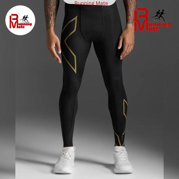 Promo 2XU MCS Men's Light Speed Compression Tight Gold L Kota