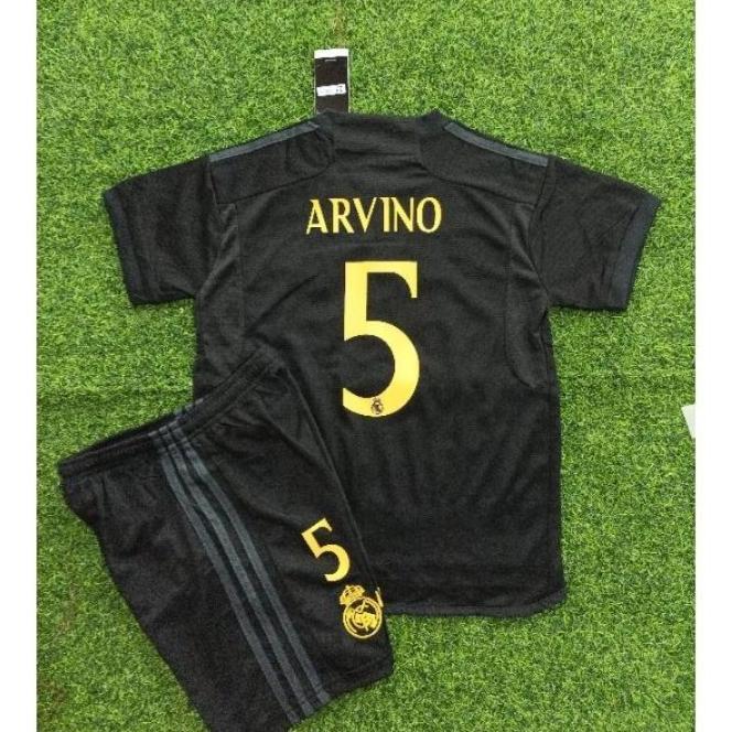 Gambar Jersey REAL MADRID KIDS ANAK 3rd Away + NAMESET + PATCH 2023/2024 Grade Ori - +Nameset Saja, 16 dari CV STjayaStore undefined Tokopedia