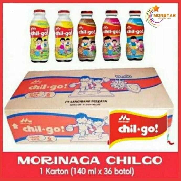 Gambar Best Seller Chilgo Chil go UHT Liquid Karton isi 36botol 6pack 36 botol - Coklat 1 Karton dari irmastore12. undefined Tokopedia