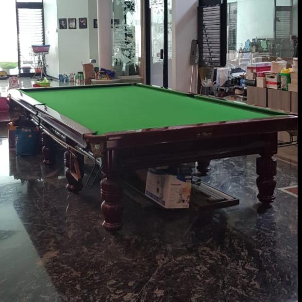 Gambar [SECOND/BEKAS] Snooker Renaissance 12ft Pool Table - Meja Billiard Billiar 12 feet dari Isak Billiards Surabaya undefined Tokopedia