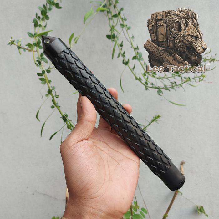 Gambar Tongkat stick Eagle Baton security tactical - Hitam dari Leo Tactical undefined Tokopedia