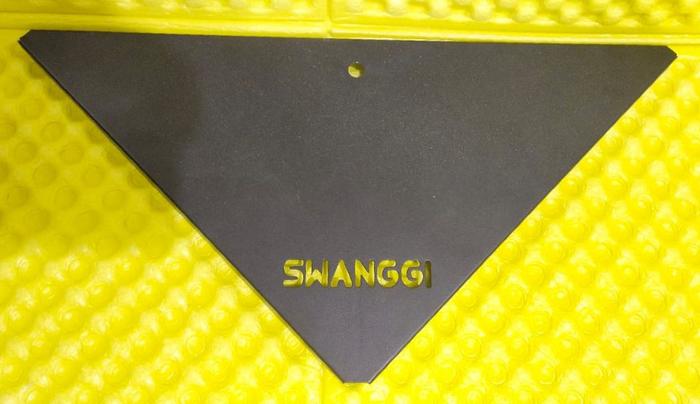 Gambar SWANGGI Triangular Board / Papan Segitiga Meja Besi Meja Susun Portable Tebal Tahan Lama - Segitiga Plat dari Swanggi Stores undefined Tokopedia