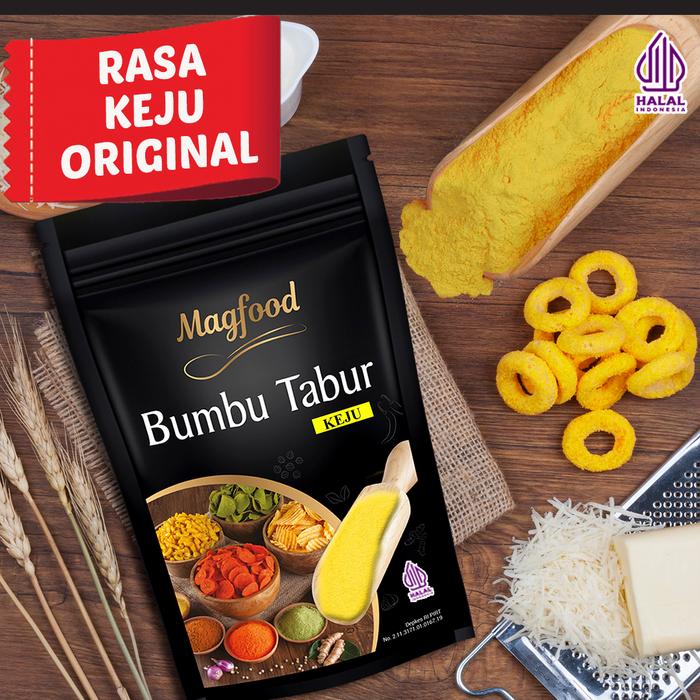 Gambar Magfood Bumbu Tabur Keju kemasan 100 gram dari Magfood Bumbu Tabur undefined Tokopedia