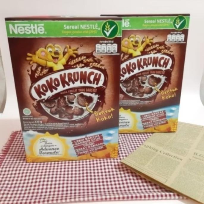 Gambar QIH Koko Krunch Nestle Sereal Box Gandum Cokelat 330gr Promo Termurah - 330gr dari Emas575 undefined 2 Tokopedia
