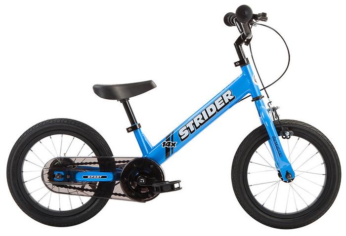 Gambar STRIDER 14X SPORT + PEDAL KIT-BALANCE BIKE sepeda anak - blue dari sweetmombaby undefined Tokopedia