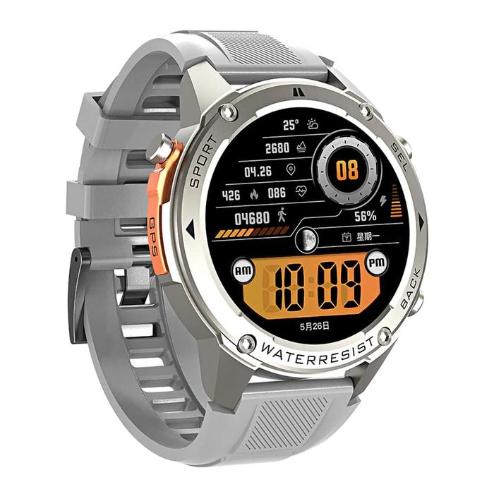Gambar Smartwatch Neo GPS Smartwatch - IP69K Tahan Air, Pelacakan Real-Time, Layar Anti Gores Bluetooth Call for Android & Ios - Silver dari BY Storeid_NEW undefined Tokopedia