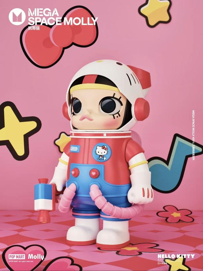 Gambar POPMART MEGA SPACE MOLLY 400% 400 % SANRIO CHARACTERS FIGURE - Hello Kitty dari popbyrequest undefined Tokopedia