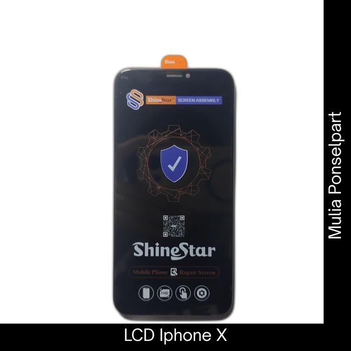 Gambar LCD Iphone X / ShineStar / Incell JKBox / GX Braderpart - Hitam Incell dari Mulia Ponsel Part undefined Tokopedia