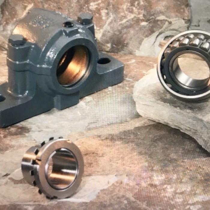 Gambar PLUMMER BLOCK SN 511 merk NKN komplit bearing dan adapter ( as 50 mm ) dari Mitra Jaya Teknik. undefined Tokopedia