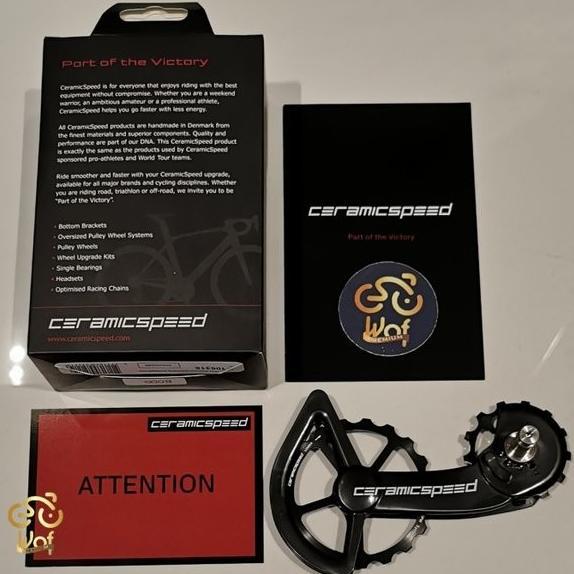 Gambar ready OSPW Pulley Ceramic for RD Ultegra Duraace R8000 R8020 R9100 R9150 HQ murah - Black dari cycle gride undefined Tokopedia