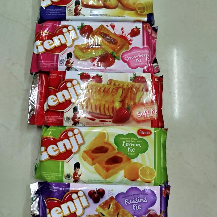 Gambar monde genji biskuit pie dengan selai 85gr - raisins pie dari Bayuagustin Mart undefined Tokopedia