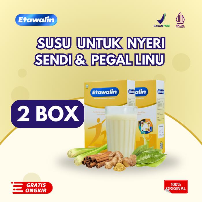 Gambar Susu Etawalin untuk Nyeri Sendi dan Pegal Linu 2 Box dari Official Shop Etawalin undefined Tokopedia