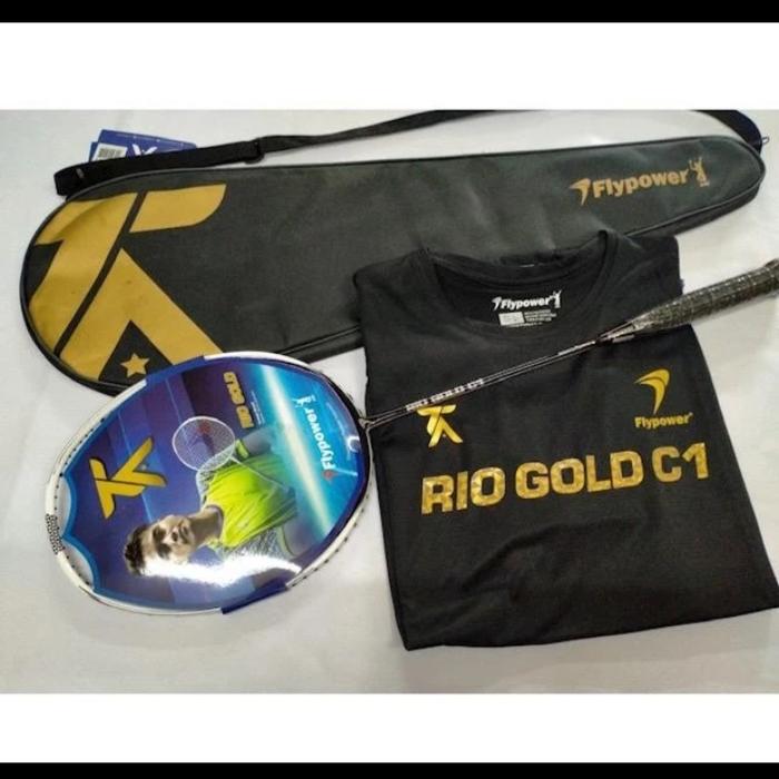 Flypower RIO GOLD C1 フライパワーバドミントンラケット Flypower RIO