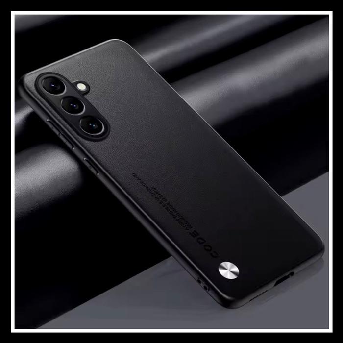 Gambar Samsung Galaxy S24 FE S24FE 5G Vegan Plain Leather Code Original Hard Case Casing Soft Cover Bumper Silicone - HITAM., SAMSUNG S24 FE. dari Original Shop Nillkin undefined Tokopedia