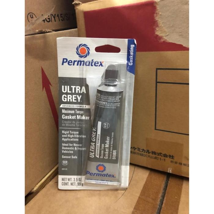 Gambar Termurah !! LEM PERMATEX ULTRA BLUE,, BLACK ADHESIVE,, RED RTV DAN ULTRA GREY 85 GRAM LEM GASKET LEM SILICONE MOBIL MOTOR - ULTRA GREY dari Toko Mikky undefined Tokopedia