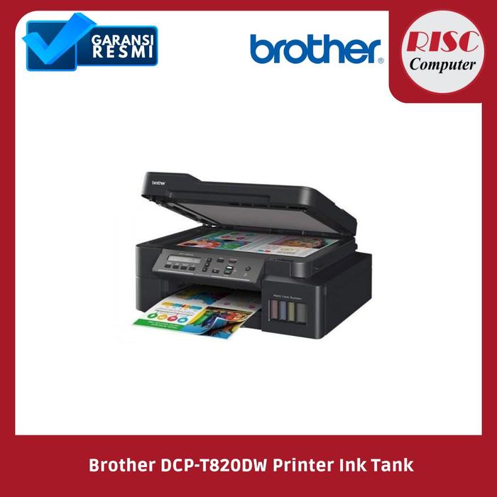 Gambar Brother DCP-T720DW DCP-T820DW DCP-T920DW Printer Ink Tank Duplex ADF Print Scan Copy Wifi - DCP-T820DW, Ink Ori dari Risc Computer undefined Tokopedia