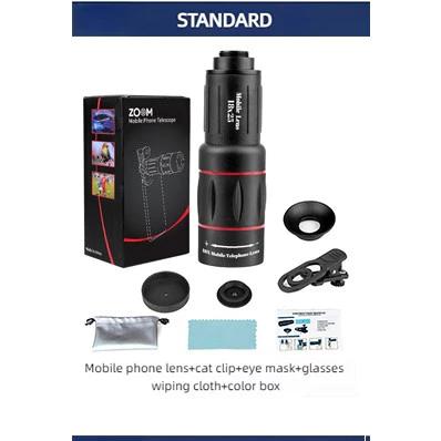 Gambar APEXEL 18X Lensa Kamera Zoom Cam Lensa Tele Telezoom Lens Kamera Persediaan Konser Tele Zoom Lens Universal - 18x + Klip dari Chica Nur_sale. undefined Tokopedia