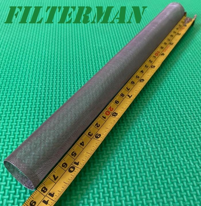 Gambar SARINGAN FILTER SIEVE WIRE MESH STRAINER BOILER Stainless Steel SS 304 - D.1" H.28 cmSOE dari Filterman undefined Tokopedia