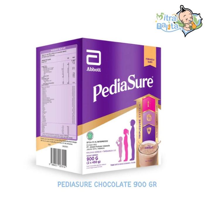 Gambar Pediasure Coklat 900 g (1-10tahun) dari Mitra Balita Sejahtera undefined Tokopedia