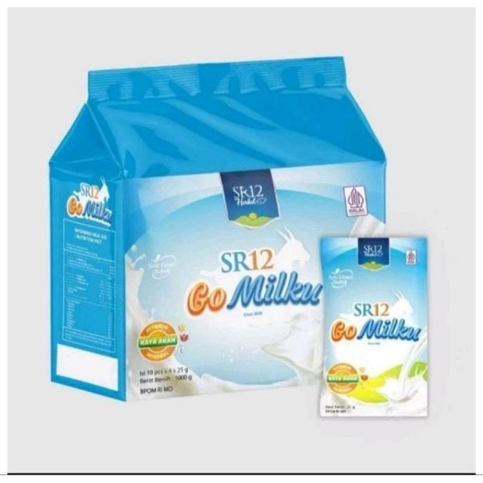 Gambar SR12 Go Milku Susu Kambing Premium Kemasan 10 Sachet - Vanila dari Affan Susu Shop undefined 5 Tokopedia