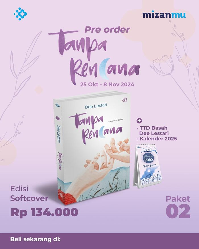 Gambar Buku Novel Tanpa Rencana Dee Lestari Mizan Bumifiksi - Paket 02 SC dari bumifiksijakarta undefined Tokopedia